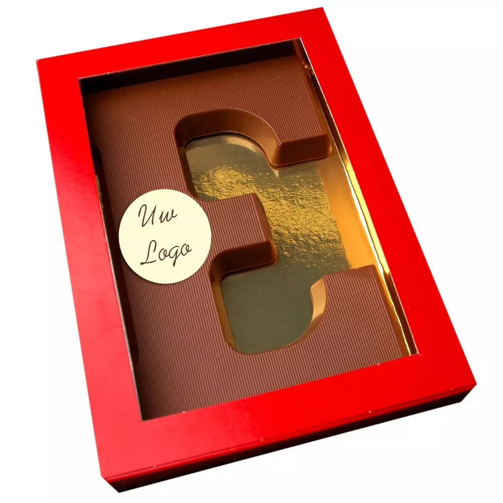 Letter E met logo melk